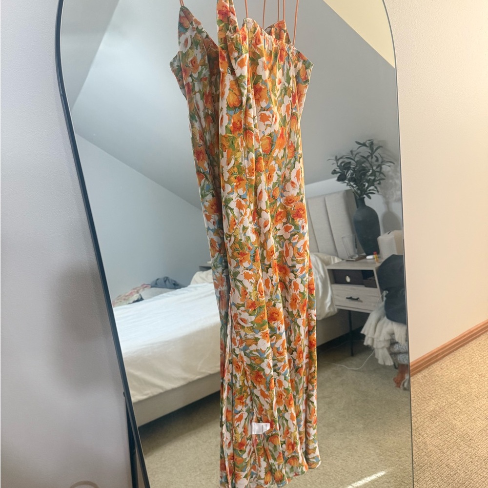 chinese dress ladies Ashley Maxi Dress - Pink/Orange Floral - Buy Women's Dresses